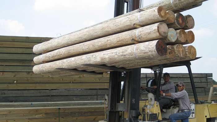 Big poles. Опора деревянная пропитанная 200-240. Опора деревянная 11 м пропитанная. Деревянные столбы ЛЭП. Бревенчатая опора.