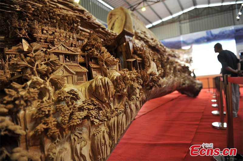 zheng chunhui largest tree sculpture 3